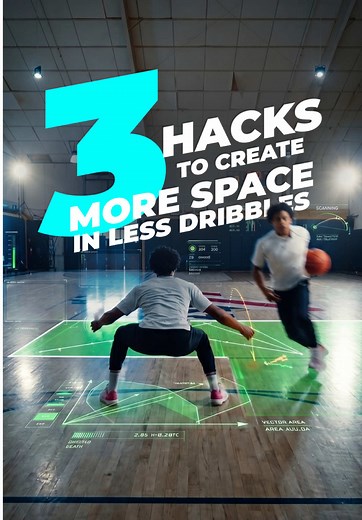 3 Dribble Hacks to Create Space Fast in Basketball