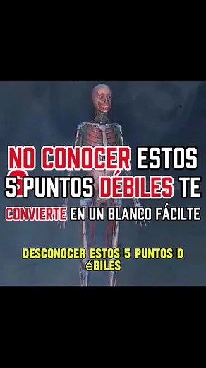 5 Puntos Débiles del Cuerpo para Defensa Personal