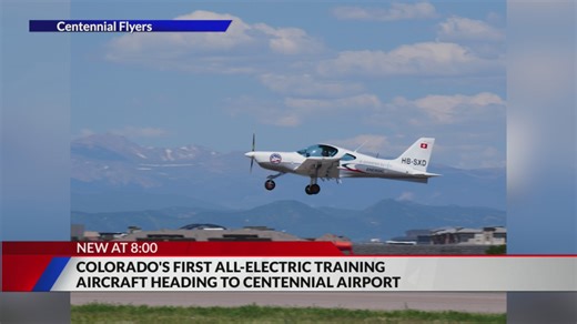 Colorado's first all-electric training aircraft heading to Centennial Airport
