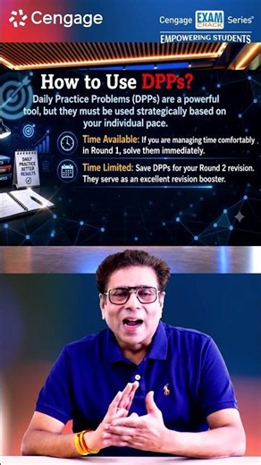 The Smart Way to Solve DPP | B. M. Sharma Explains⚡