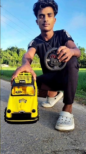 🚕 RC Taxi Car Fun | Remote Control Toy Car Testing