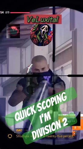 Quick Scoping in Division 2 Hits Different #division2 #quickscope #sniperz #ghosted #viralshort