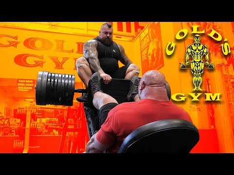 TAKING OVER GOLD'S GYM VENICE WITH EDDIE HALL