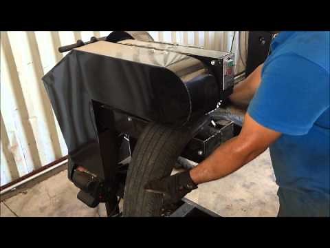 Truck Tire Tread Cutter Tread Sectioning