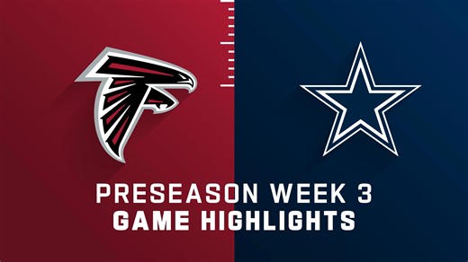 Falcons vs. Cowboys highlights Preseason Week 3