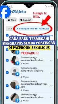 HOW TO DELETE ALL POSTS ON FACEBOOK - QUICKLY #shorts #facebook #videoshorts