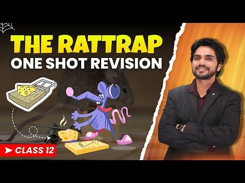 THE RATTRAP || CLASS 12 ENGLISH || ONE SHOT REVISION BY DEAR SIR ||