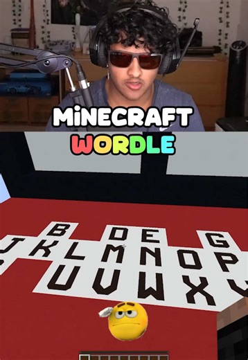 Minecraft Wordle #minecraft | minecraft