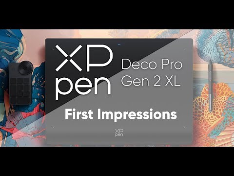 XP-Pen Deco Pro Gen2 XL - First Impressions