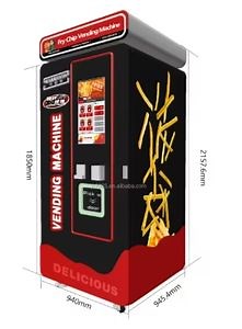 [Hot Item] Automatic Electric French Fries Vending Machine