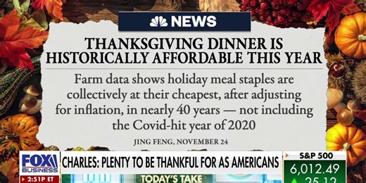 NBC's Thanksgiving cost claim is completely out of touch with reality: Heather Zumarraga