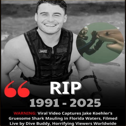 SAD NEWS: Underwater Treasure Hunter Jake Koehler Brutally Torn Apart by Great White Shark During Deep-Sea Dive, Rescue Divers Retrieve Shredded Remains in Tragic Find Off Florida.....full story bellow👇 melodyhub.us/sad-news-underwater-treasure-hunter-jake-koehler-brutally-torn-apart-by-great-white-shark-during-deepsea-dive-rescue-divers-retrieve-o8qtn2-huong123-a0addaf52f8c | Patrick Pinnacle