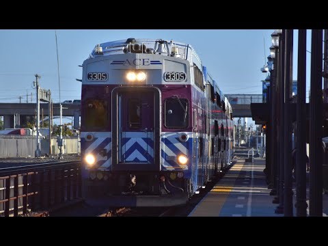 Awesome K5LA's! Altamont Corridor Express (ACE) Trains - 2023