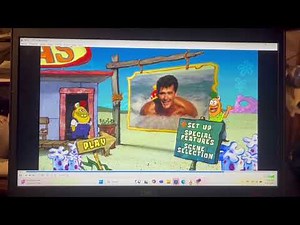 The Spongebob Squarepants Movie (2004) DVD Menu Walkthrough