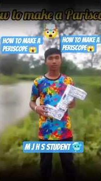 (how to make a periscope) learn about periscope 😱