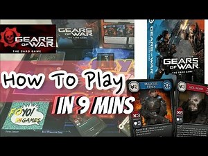 Gears of War: the Card Game - How to Play (in 9 Minutes)