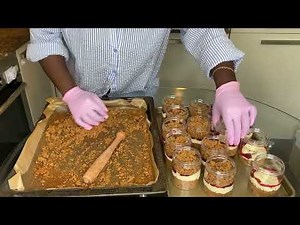 HOW TO MAKE CAKE JARS AT HOME / KIDS FRIENDLY RECIPE