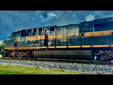 CSX M327 with Leading CSX Monon heritage unit 9/6/25