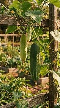This is What Happens Underground When You Plant a Cucumber#RootToHarvest#SeedToHarvest#HowPlantsGrow