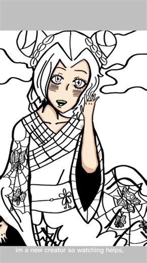 drawing jolyne from jjba #jojosbizzareadventure #art #speedpaint #jolyne #beginner #artist