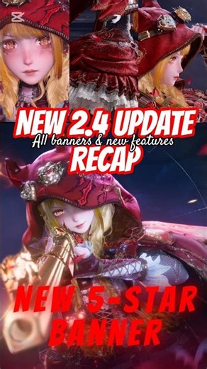 New 2.4 update PV Including New banners, outfits & New Features | Infinity Nikki #infinitynikki