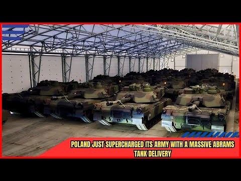 Poland Boosts Army Power: 52 New Abrams Tanks Arrive