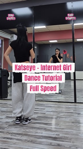 Katseye-Internet Girl Dance Tutorial Full Speed #katseye #internetgirl #dance #tutorial #shorts #fyp