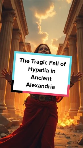 Discover the gripping story of Hypatia, a brilliant mind caught in a clash of ideas and power. #History #Hypatia #AncientAlexandria #WomenInHistory #Power #Knowledge #AncientWorld