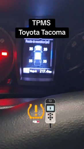 Reparación de Sensores TPMS para Toyota Tacoma