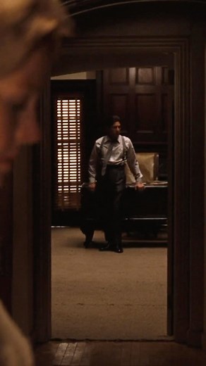 Filmspan on Instagram: "The haunting final scene from "The Godfather", taking inspiration from John Ford's "The Searchers", having the door framing the separation between Michael and Kay. 📽️ @FrancisFordCoppola (1972)"