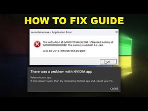How to fix Referenced Memory Error 2024 Guide