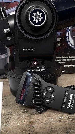 My Grandfathers classic Meade ETX-60AT #astrophotography #astro #viral #nostalgia #space #telescope