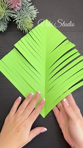 111K views · 1.1K reactions | Easy Paper Christmas Tree DIY Christmas Decorations #christmas #christmastiktok #christmasdecor #christmastrees #easycrafts #papercrafts #craft #diy #christmastree #christmas2024 #fyp #fypシ | Origami Studio | Facebook