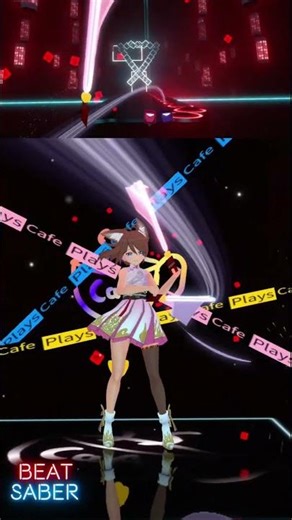 横竖撇点折 - 米白 #beatsaber