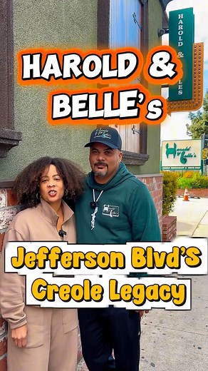 ✨🤗 Harold & Belle’s has been the anchor of Creole culture & cuisine in the Jefferson Park area of Los Angeles since 1969. Third generation owners Ryan & Jessica Legaux, discuss their family history along with guests that have visited their restaurant including the late Whitney Houston, Dodgers Player Don Newcombe, Rosa Parks & Lionel Richie ✨ | Slauson Girl