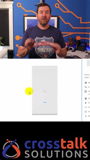 U6-Mesh-Pro Access Point available now! #Ubiquiti #U6MeshPro #WiFi6 #TechReview #NewTech #Networking #AccessPoint #TechNews #OutdoorWiFi #PoE #MeshNetwork #TechEnthusiast #TechTrends #fyp #crosstalk
