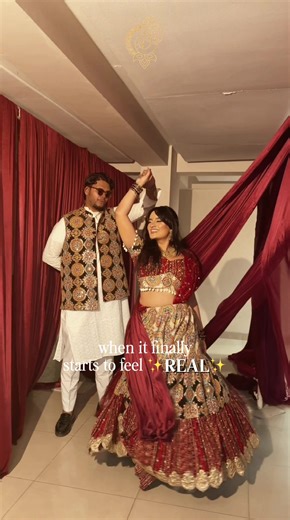 when it finally starts to feel ✨REAL✨ Bride: @_shupriti Groom: @zubaer._shifat Heyyyy! We are the first ever Luxury Wedding Content Creator in Bangladesh. DM us to create your such dream contents on your big day! #weddingcontentcreator #wedding #weddingreel #bangladesh #weddingcontentcreatorbd