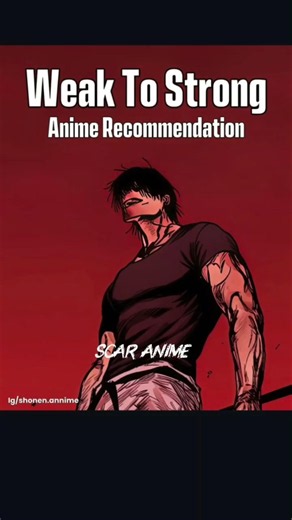 Top 9 Weak To Strong Anime Recommendations 🔥 #blackclover #sololeveling #anime #animeedit