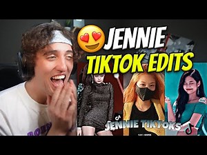Jennie (Kim Jennie) BLACKPINK TikTok & Edits Compilation - REACTION🔥 !!!