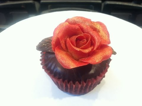 Modeling Chocolate Roses Using a 5 Petal Cutter