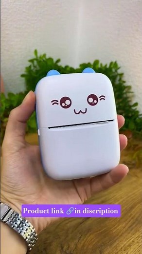 Trending portable mini printer 🖨️ #trending #miniprinter #useful #study