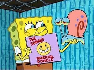 Spongebob - musical doodle - in 7 different languages