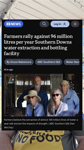 CHINESE "TESTS" Ruin 140-YEAR AUSSIE WELL turns it INTO MUD – They Want 96M litres For Bottling!