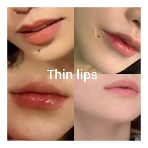 Different lips, different vibes 💋✨Heart • Full • Thin • Round — every shape is beautiful in its own