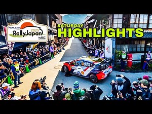 WRC FORUM8 RALLY JAPAN 2025 ● SATURDAY HIGHLIGHTS -Action, Crashes and more