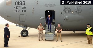 Joe Biden Makes Surprise Visit to Iraq, Seeking to Bolster Fight Against ISIS