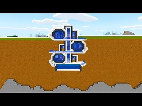 Minecraft Tutorial: How To Make A Modern Mountain Mansion Base "2019 Tutorial"