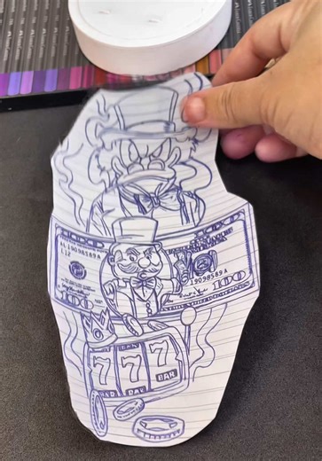 Aprenda fazer Tattoo com caneta de escola #tattoo #fy #viral #art #tiktok