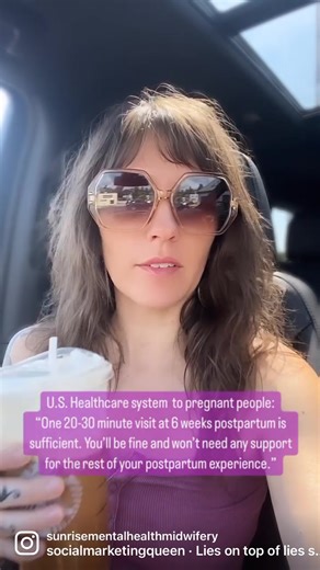 Pregnant people have an average of 12-15 prenatal care visits with their OB/Midwife spread over the course of 9 months. Do you know how many postpartum visits a postpartum person has? ONE. Yes, one. One visit, at 6 weeks with their OB/Midwife. Beyond that, you’re on your own. Postpartum is forever. Yes. Forever. Since our healthcare system doesn’t seem to care what happens to us after we birth our babies, we are left to figure out how to get the support we often need, beyond that singular six-we