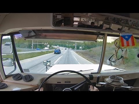 Driving a School Bus for the First Time